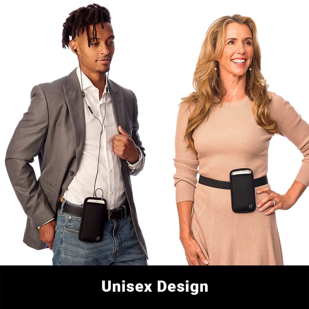 Neoprene phone pouch with shielded back panel, photo 3