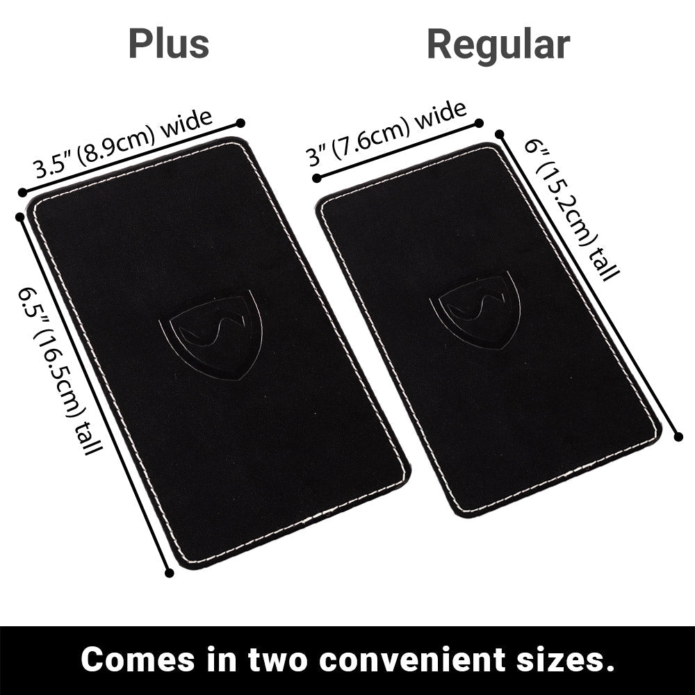Vegan leather phone sleeve with card slots, photo 5
