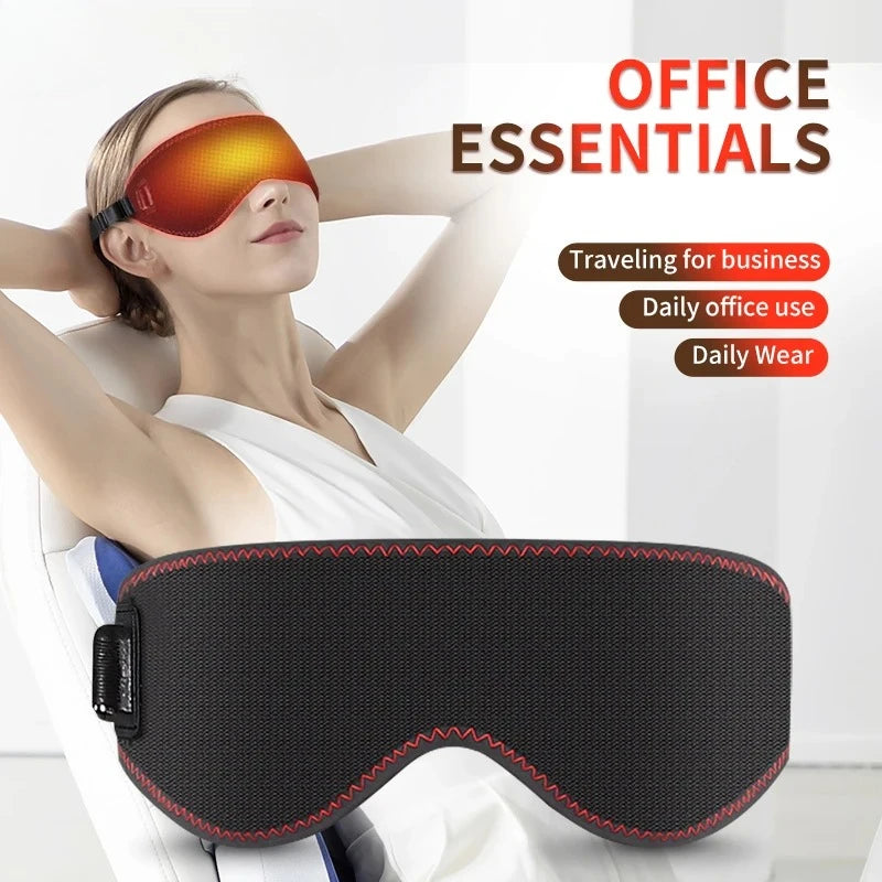 Heated eye mask with 3 heat levels, photo 2