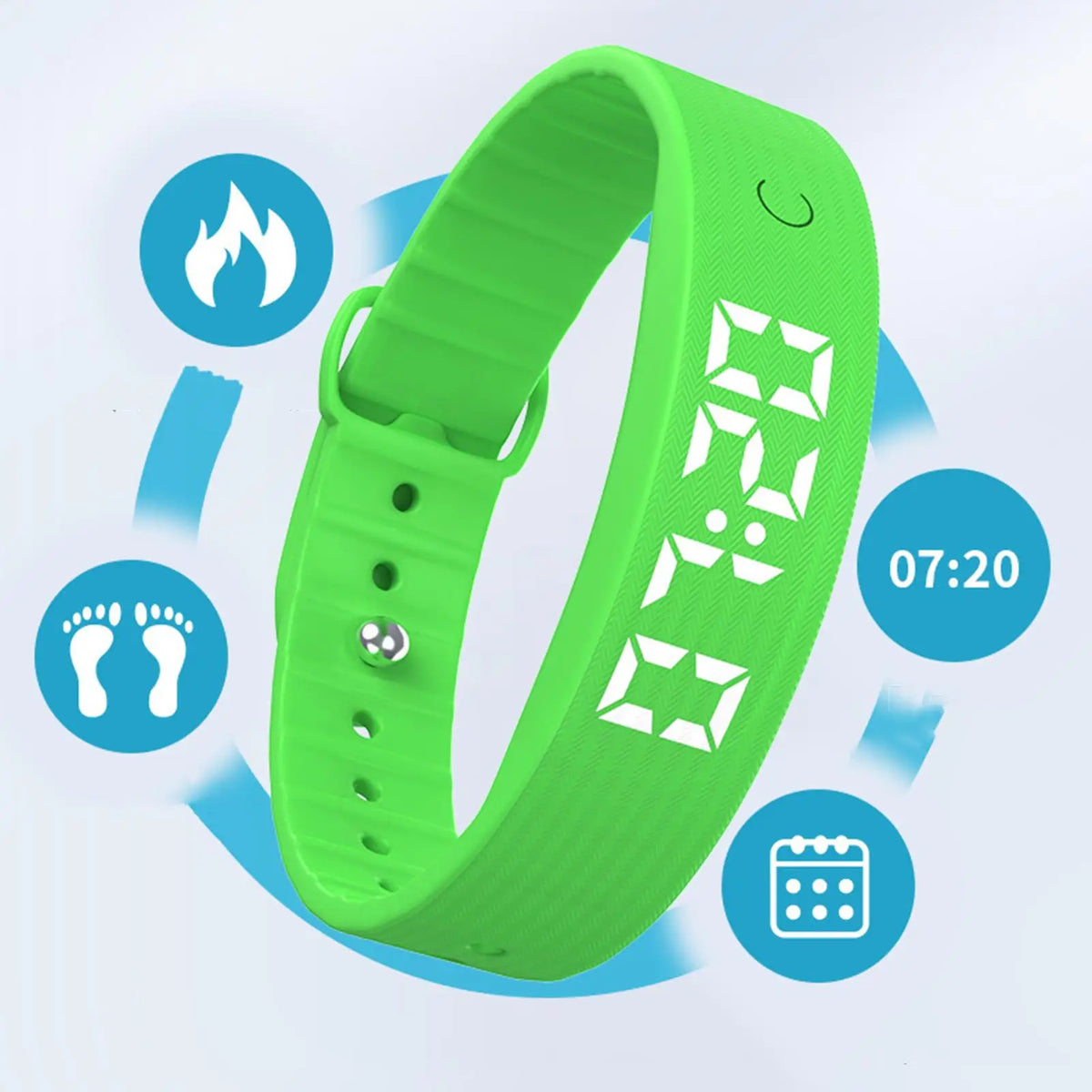 Silent vibrating alarm wristband, photo 2