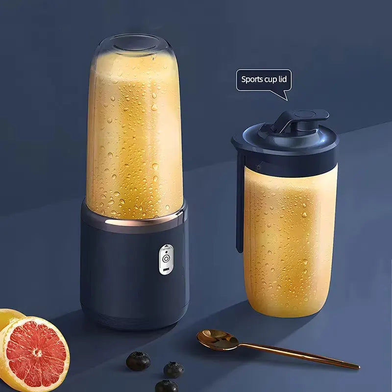 Portable blender bottle