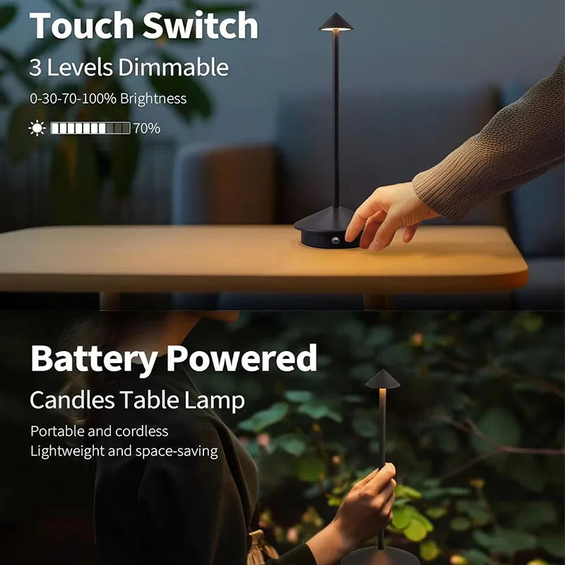 Rechargeable cordless table lamp, photo 4