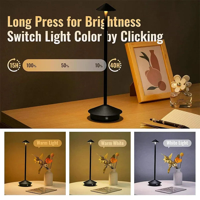 Rechargeable cordless table lamp, photo 5