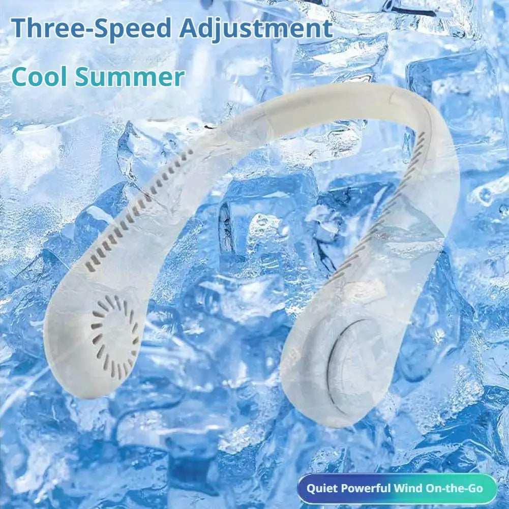 Bladeless rechargeable neck fan, photo 3