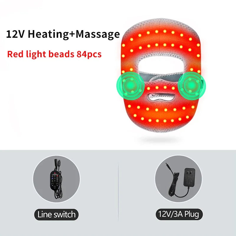 Heated eye mask with 3 heat levels, photo 8