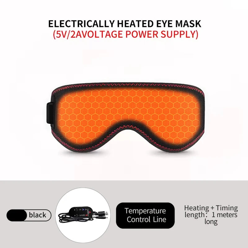 Heated eye mask with 3 heat levels, photo 7
