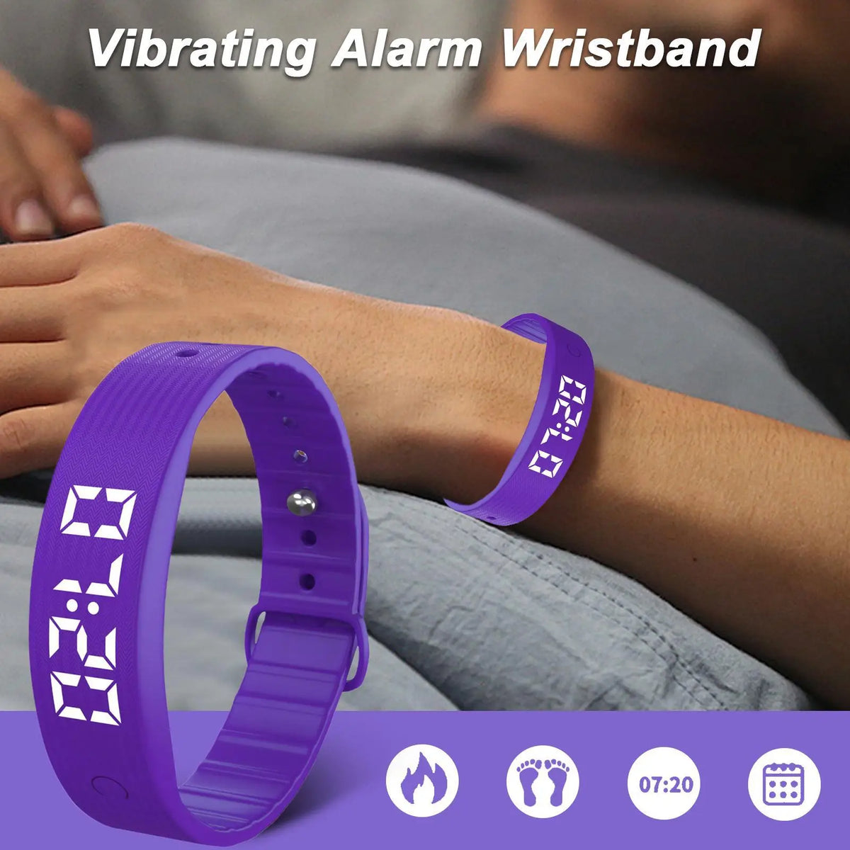 Silent vibrating alarm wristband, photo 3