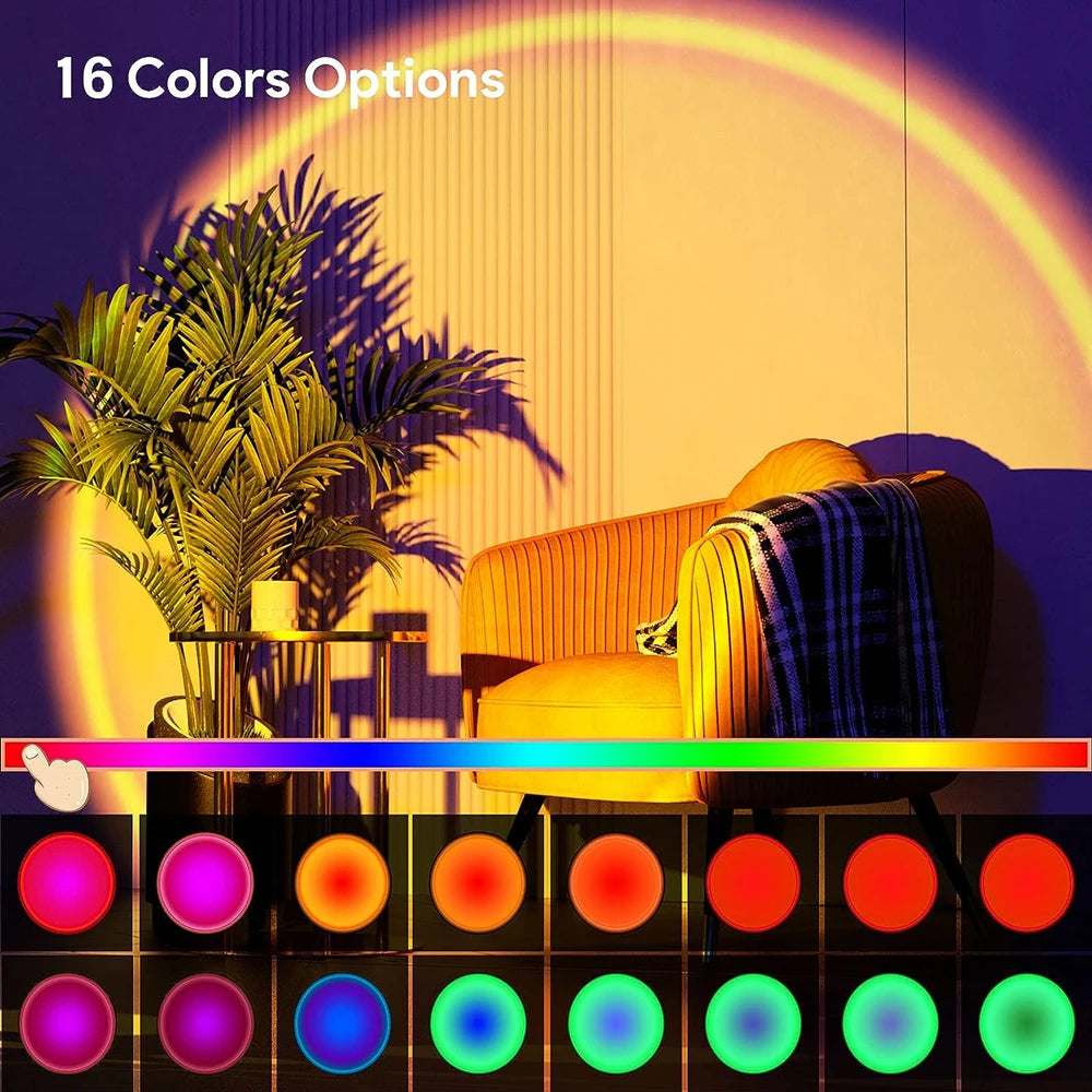 Sunset lamp with remote, photo 3
