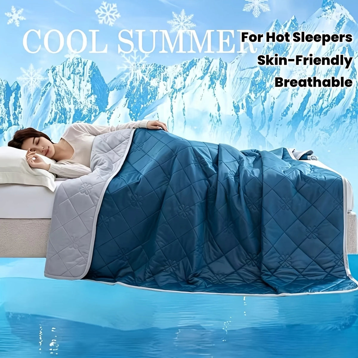 Cooling blanket for hot sleepers