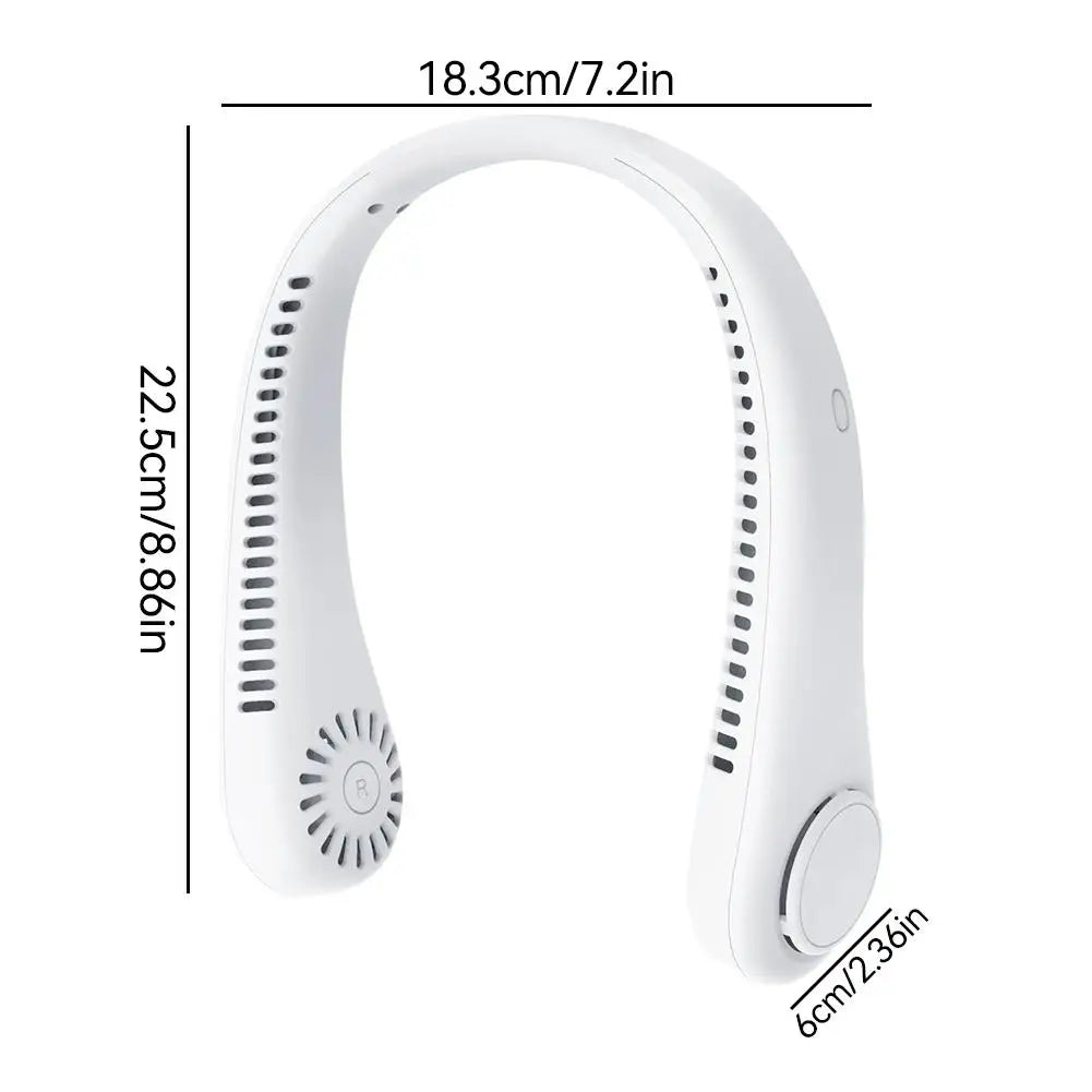Bladeless rechargeable neck fan, photo 6