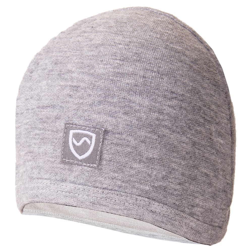 Silver-thread baby beanie