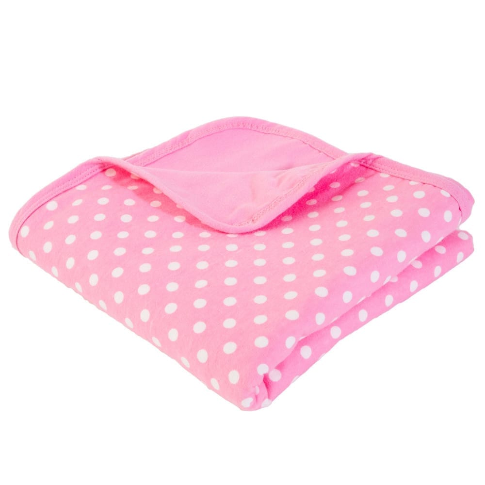 Silver-Fabric Flannel Baby Blanket