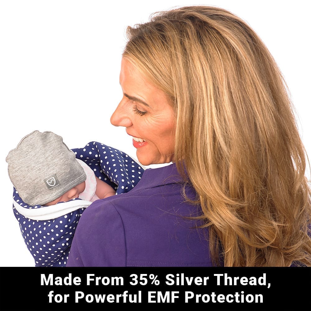 Silver-thread baby beanie, photo 4