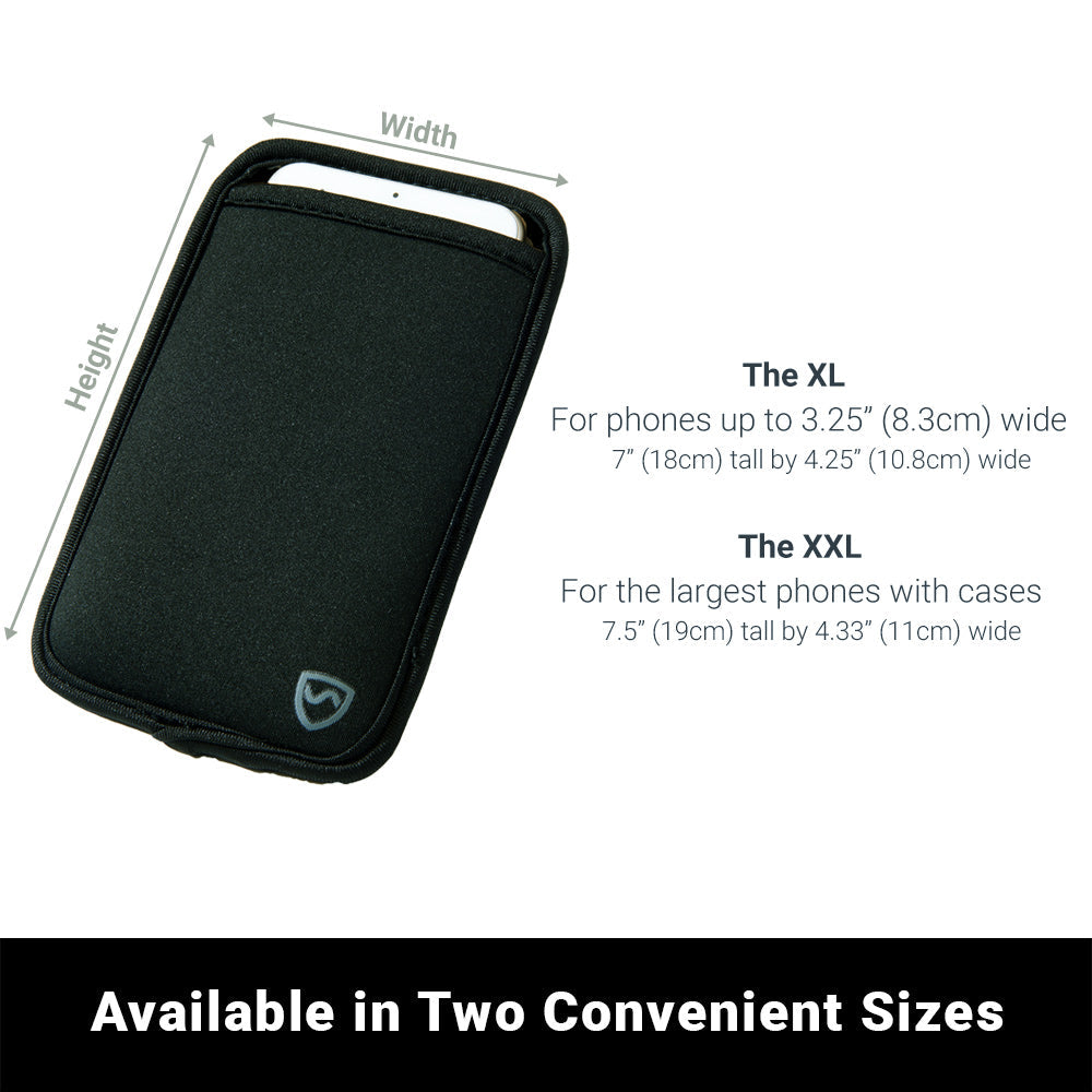 Neoprene phone pouch with shielded back panel, photo 7