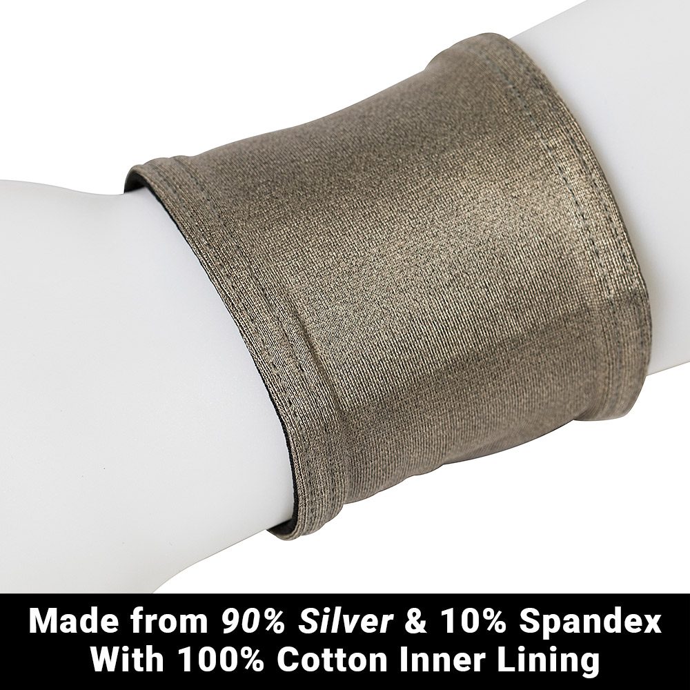 Silver-thread smartwatch wrist band, photo 8